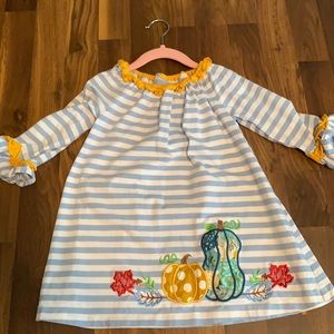 No brand pumpkin fall dress